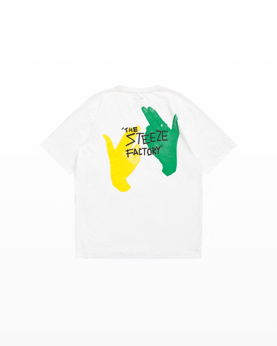 Steeze Factory CARNIVAL WHITE TEE - Limited Edition