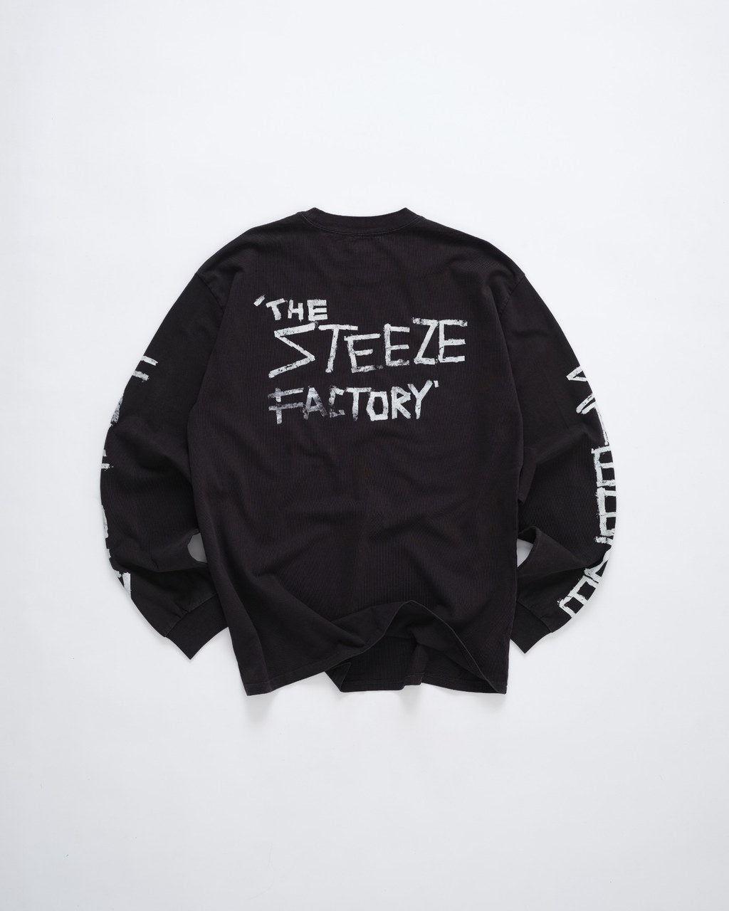 Steeze Factory Long Sleeve Tee - Black - Limited Edition