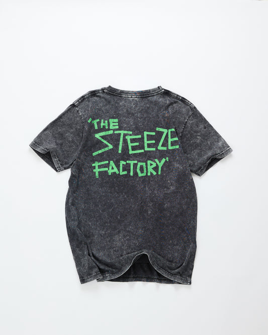 Steeze Factory Washed Tie-Dye  Short Sleeve