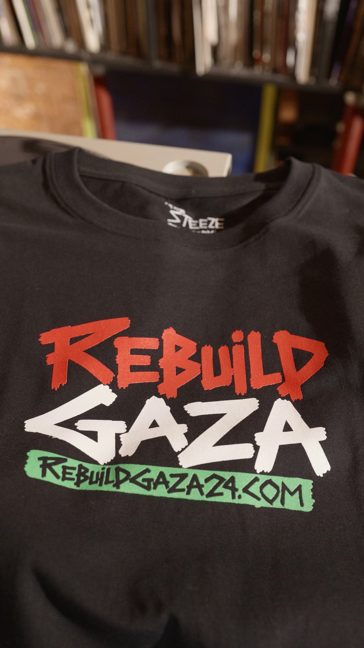 Short Sleeve  REBUILD GAZA T-Shirts
