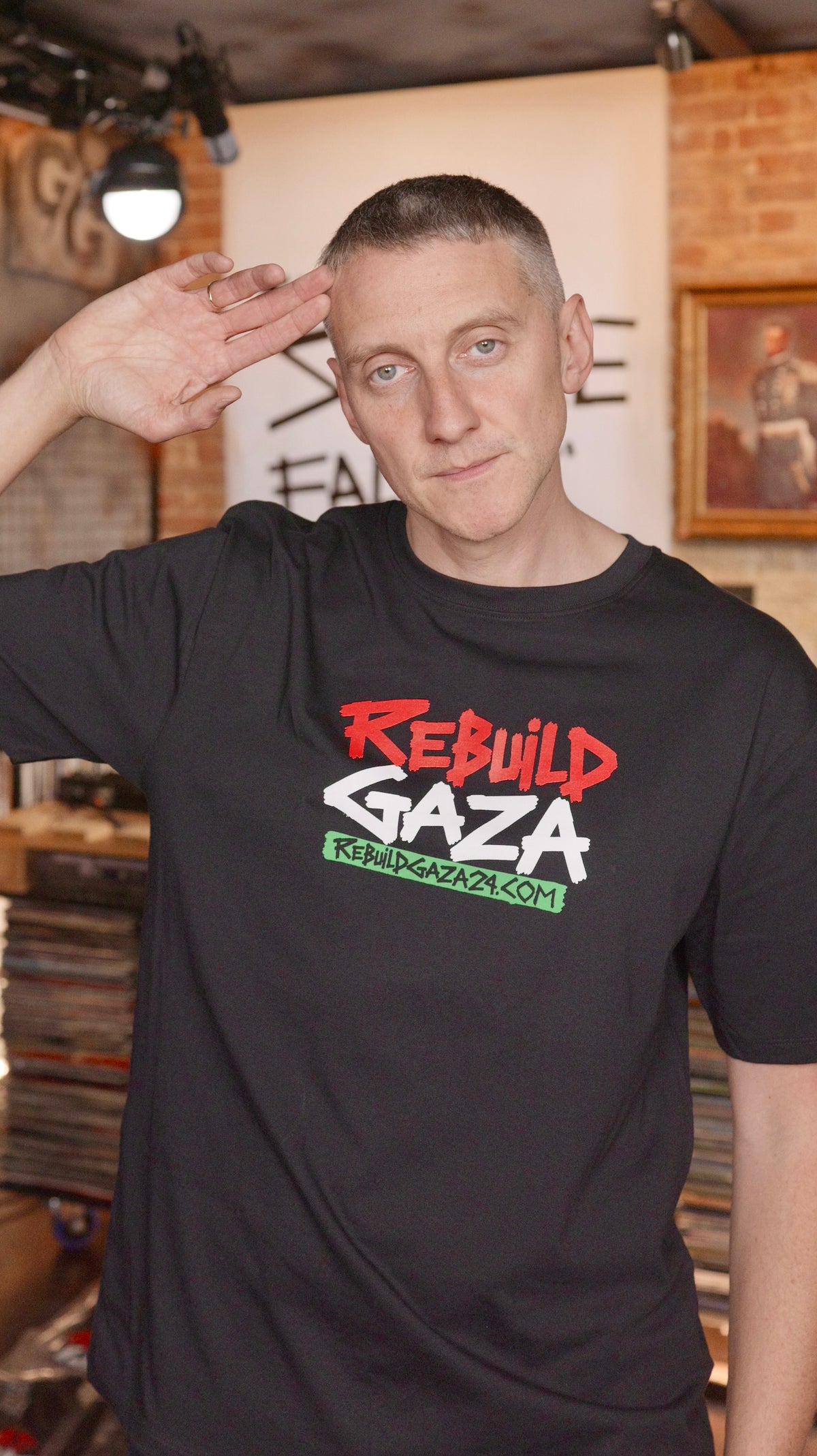Short Sleeve  REBUILD GAZA T-Shirts