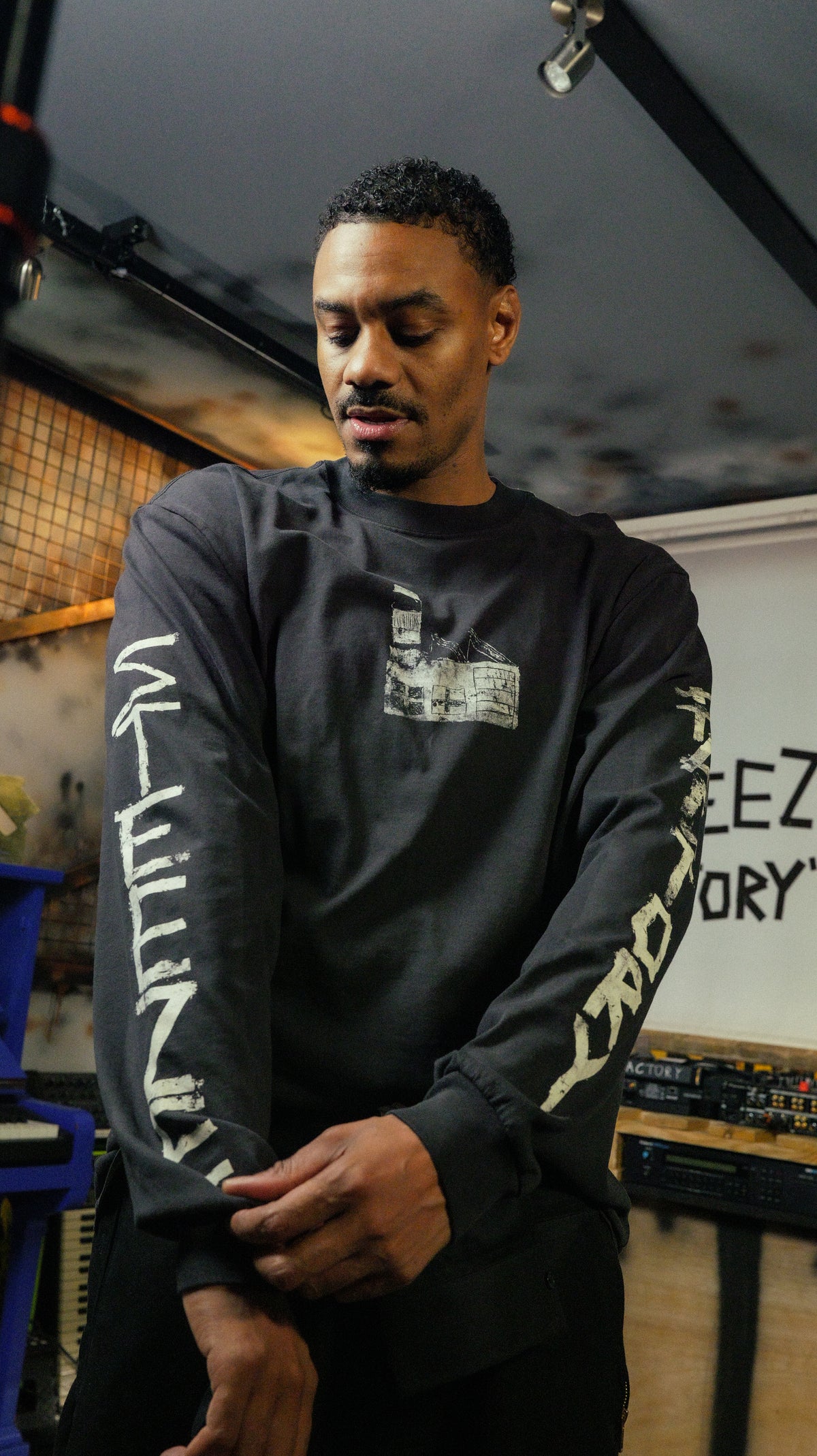 Steeze Factory Long Sleeve Tee - Black - Limited Edition