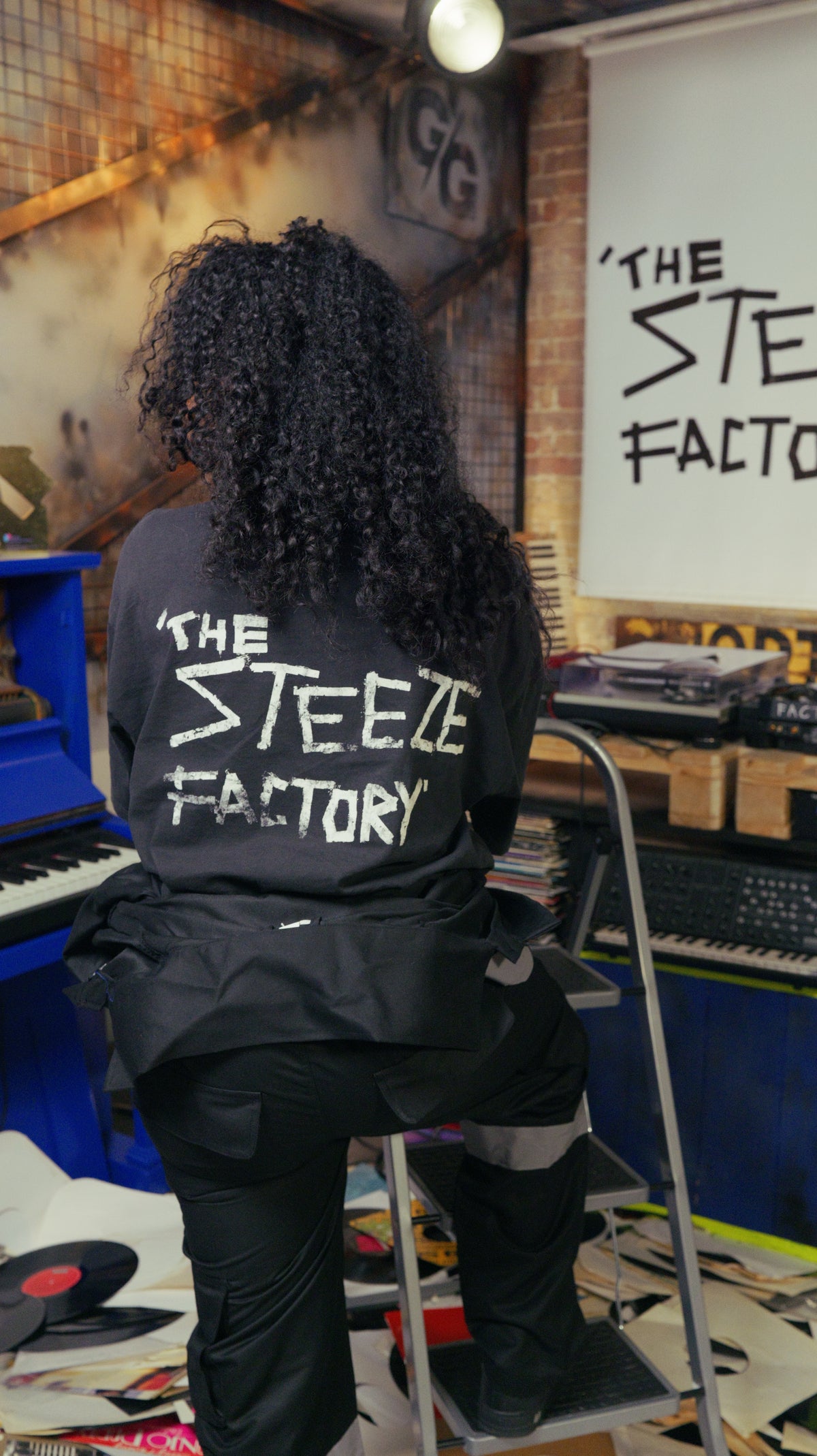 Steeze Factory Tee - Black - Limited Edition