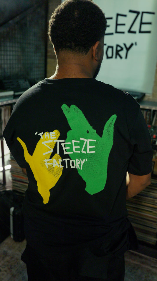 Steeze Factory CARNIVAL BLACK TEE - Limited Edition