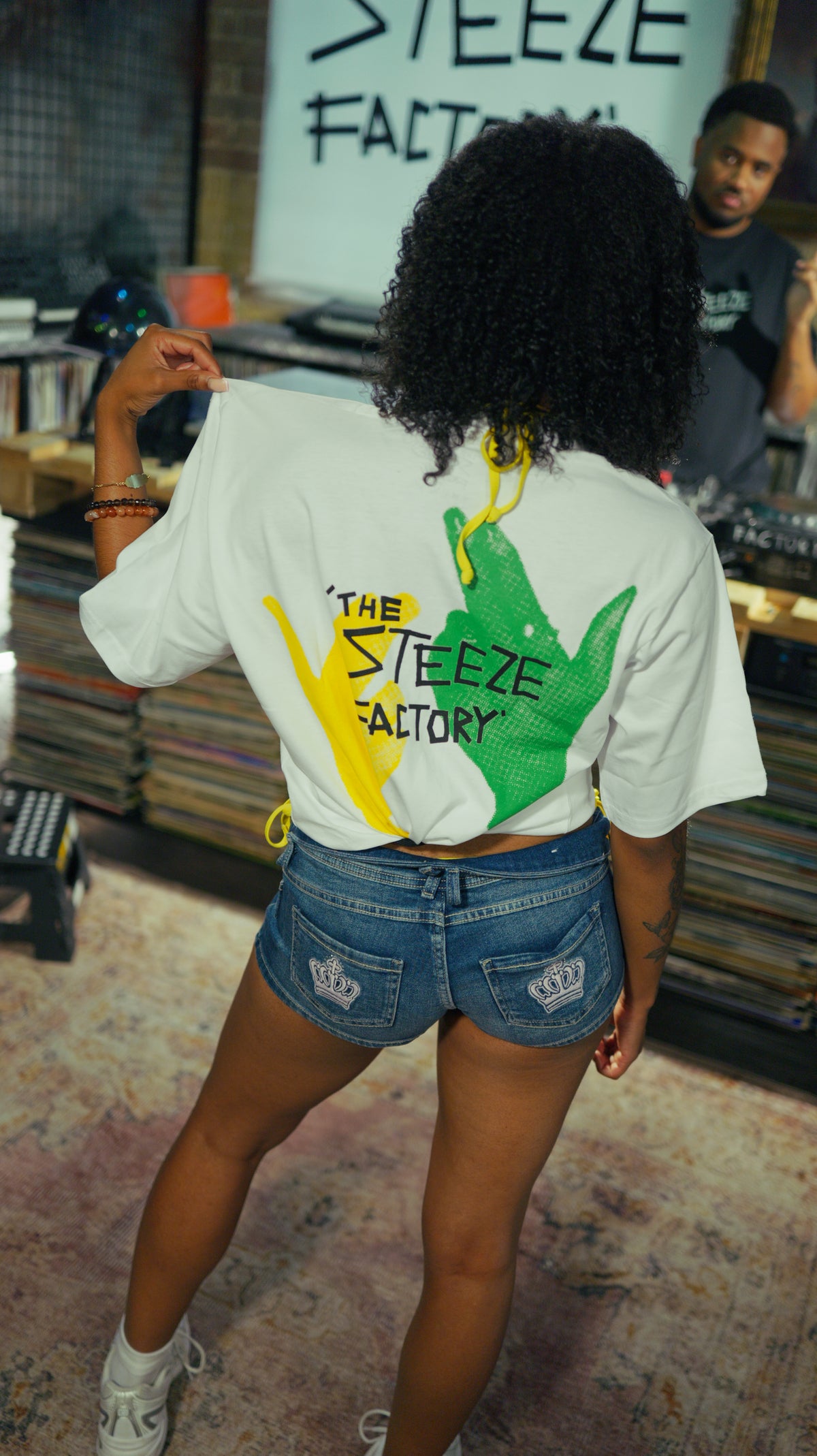 Steeze Factory CARNIVAL  WHITE TEE - Limited Edition