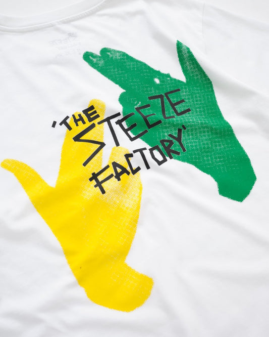 Steeze Factory CARNIVAL  WHITE TEE - Limited Edition