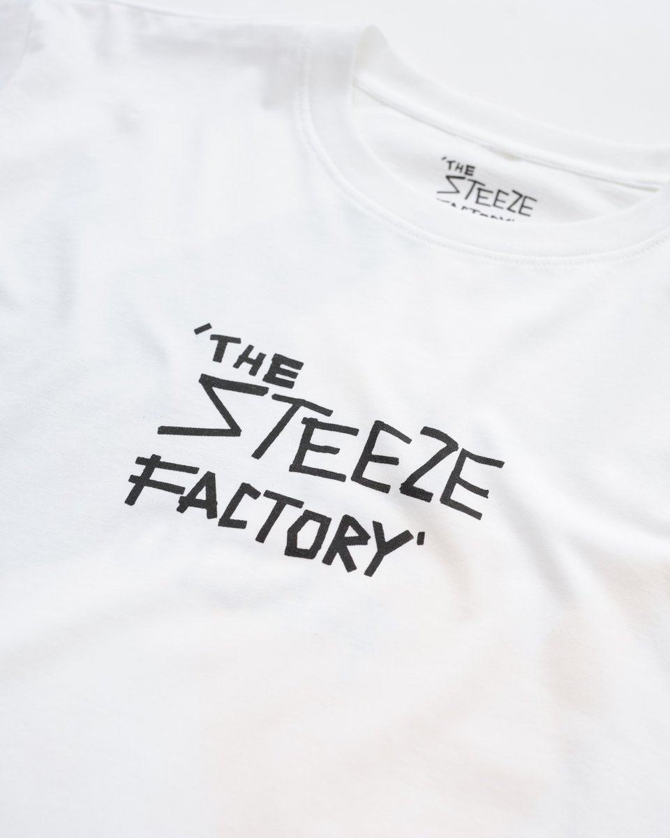 Steeze Factory CARNIVAL  WHITE TEE - Limited Edition